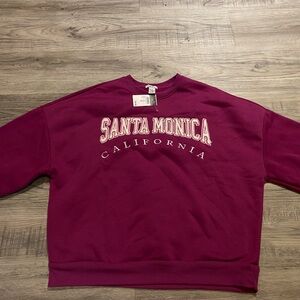 Rue21 Santa Monica sweatshirt sz small